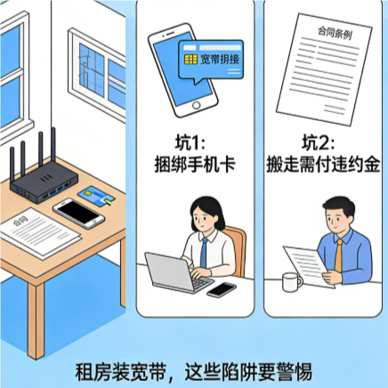 佛山租房宽带｜月付无合约太香了