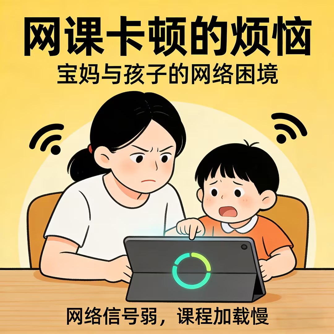 【宝妈必看】家用宽带选对，家长少操心