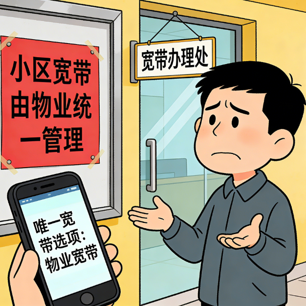 小区宽带被物业垄断？业主维权指南请收好